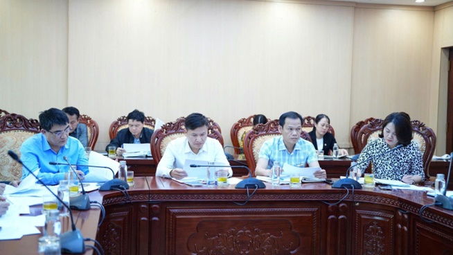 Thường trực Đảng ủy xã Hoài Đức giao ban công tác bầu cử đại biểu Quốc hội khóa XVI và đại biểu HĐND các cấp nhiệm kỳ 2026-2031- Ảnh 2.