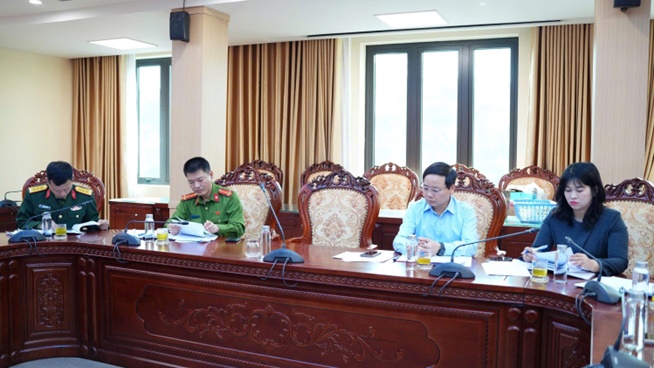 Thường trực Đảng ủy xã Hoài Đức giao ban công tác bầu cử đại biểu Quốc hội khóa XVI và đại biểu HĐND các cấp nhiệm kỳ 2026-2031- Ảnh 3.