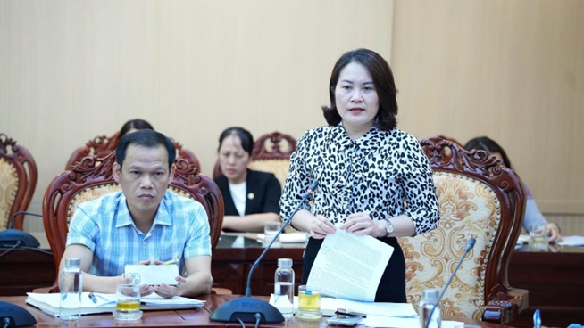 Thường trực Đảng ủy xã Hoài Đức giao ban công tác bầu cử đại biểu Quốc hội khóa XVI và đại biểu HĐND các cấp nhiệm kỳ 2026-2031- Ảnh 7.