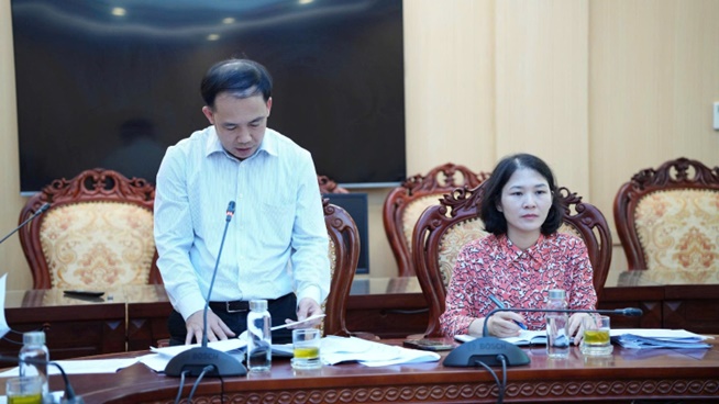 Thường trực Đảng ủy xã Hoài Đức giao ban công tác bầu cử đại biểu Quốc hội khóa XVI và đại biểu HĐND các cấp nhiệm kỳ 2026-2031- Ảnh 8.