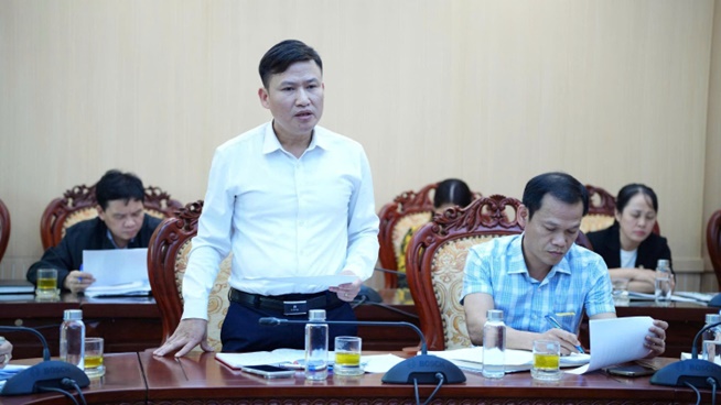 Thường trực Đảng ủy xã Hoài Đức giao ban công tác bầu cử đại biểu Quốc hội khóa XVI và đại biểu HĐND các cấp nhiệm kỳ 2026-2031- Ảnh 9.