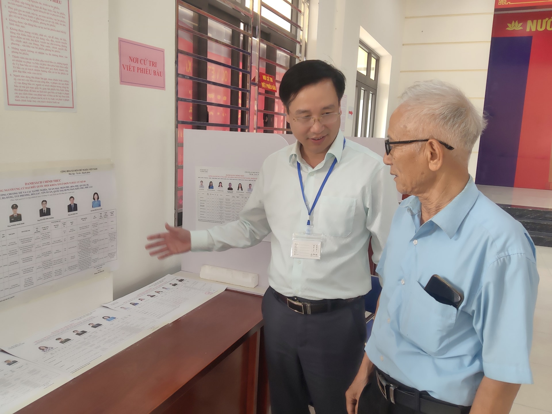 Người thương binh 80 tuổi và niềm tự hào qua những mùa bầu cử- Ảnh 2.