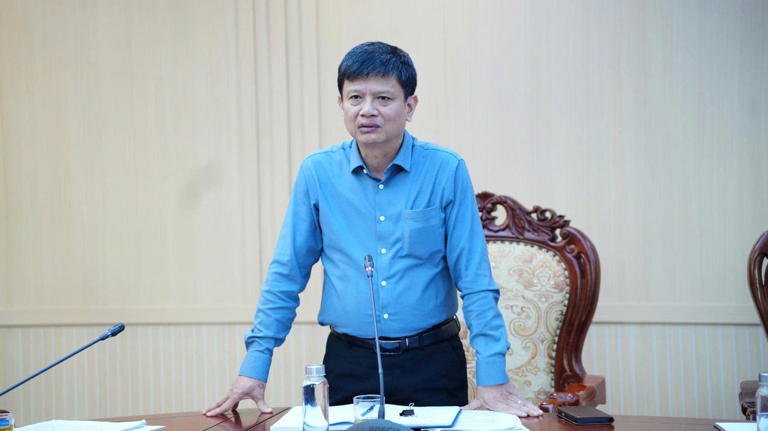 Thường trực Đảng ủy xã Hoài Đức giao ban công tác bầu cử đại biểu Quốc hội khóa XVI và đại biểu HĐND các cấp nhiệm kỳ 2026-2031- Ảnh 13.