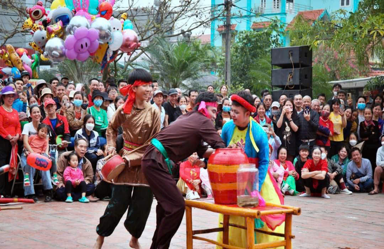 LỄ HỘI KÉN RỂ THÔN ĐƯỜNG YÊN – NIỀM TỰ HÀO DI SẢN VĂN HOÁ CỦA QUÊ HƯƠNG THƯ LÂM- Ảnh 4.