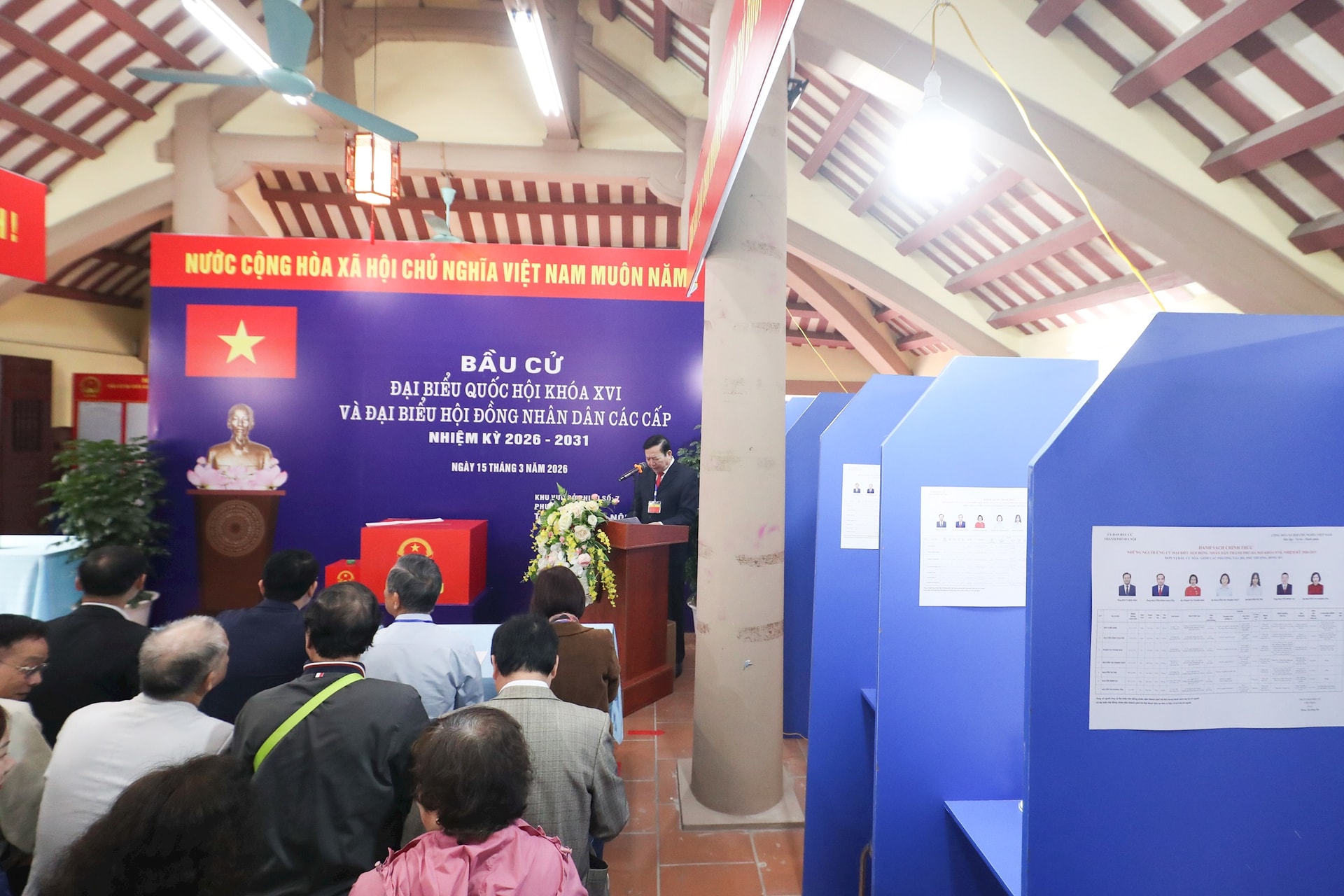 Phường Tây Hồ vận hành thử quy trình bầu cử, sẵn sàng cho ngày hội non sông- Ảnh 3.