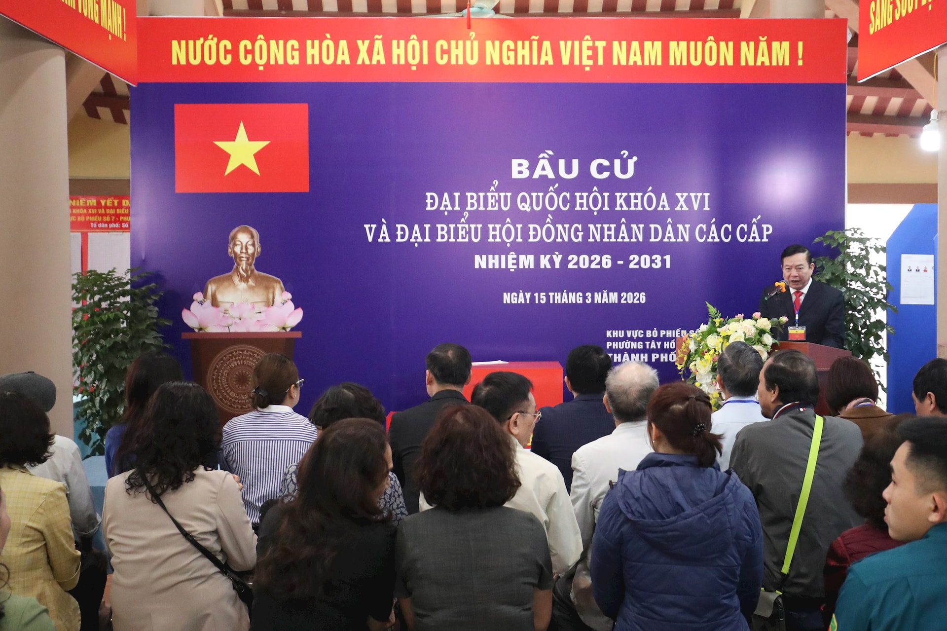 Phường Tây Hồ vận hành thử quy trình bầu cử, sẵn sàng cho ngày hội non sông- Ảnh 4.