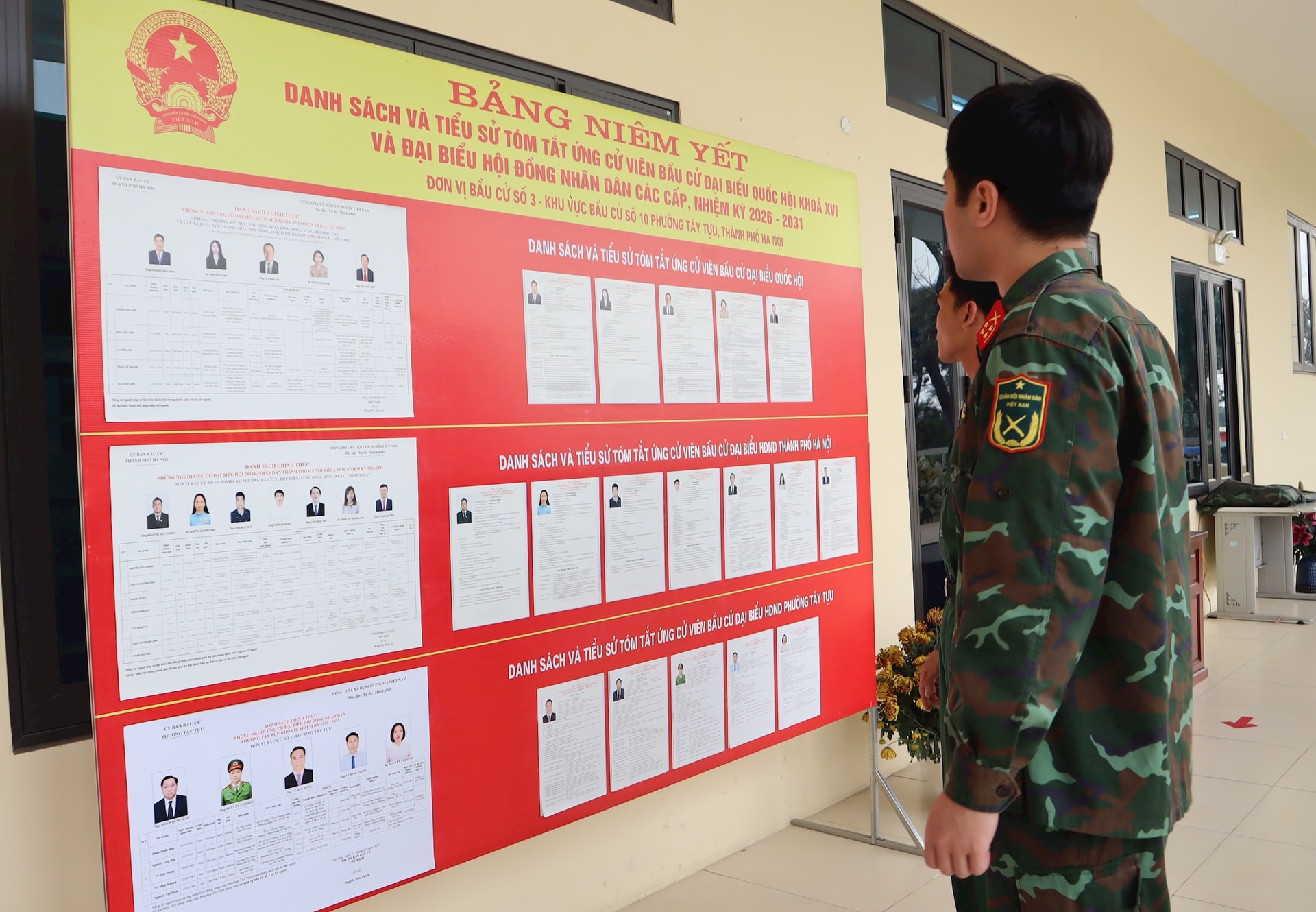 Cán bộ, chiến sĩ Tiểu đoàn 3 sẵn sàng cho ngày bầu cử- Ảnh 4.