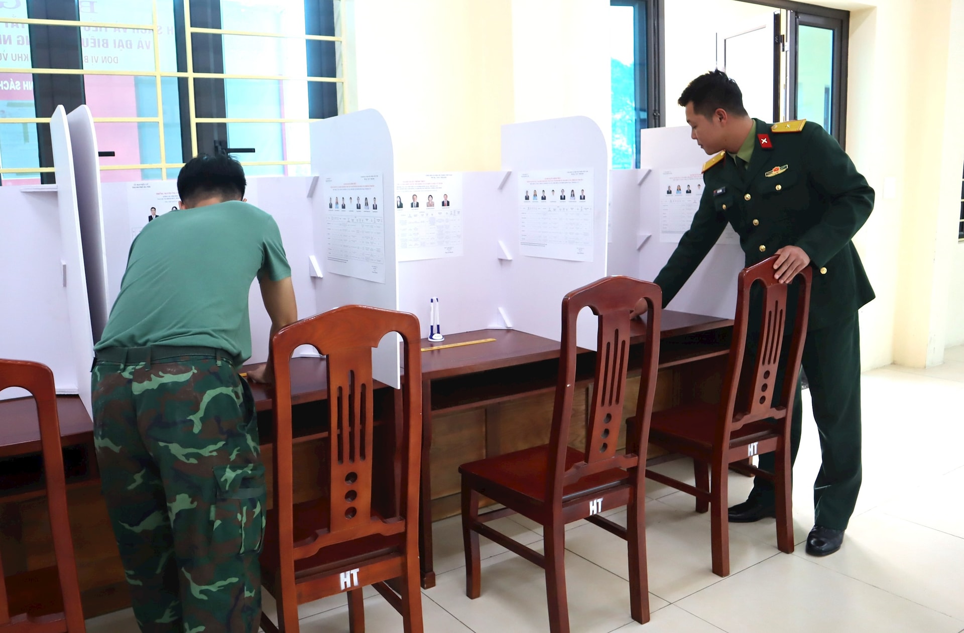 Cán bộ, chiến sĩ Tiểu đoàn 3 sẵn sàng cho ngày bầu cử- Ảnh 3.