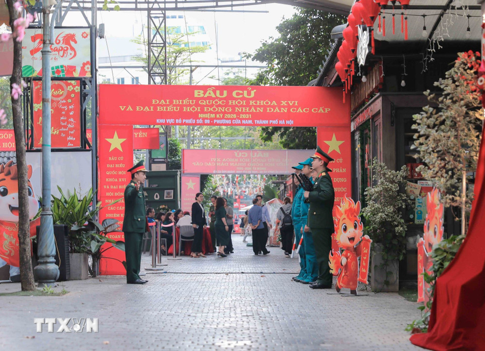 Hà Nội: Phường Cửa Nam triển khai đồng bộ phương án bảo vệ an ninh bầu cử- Ảnh 6.