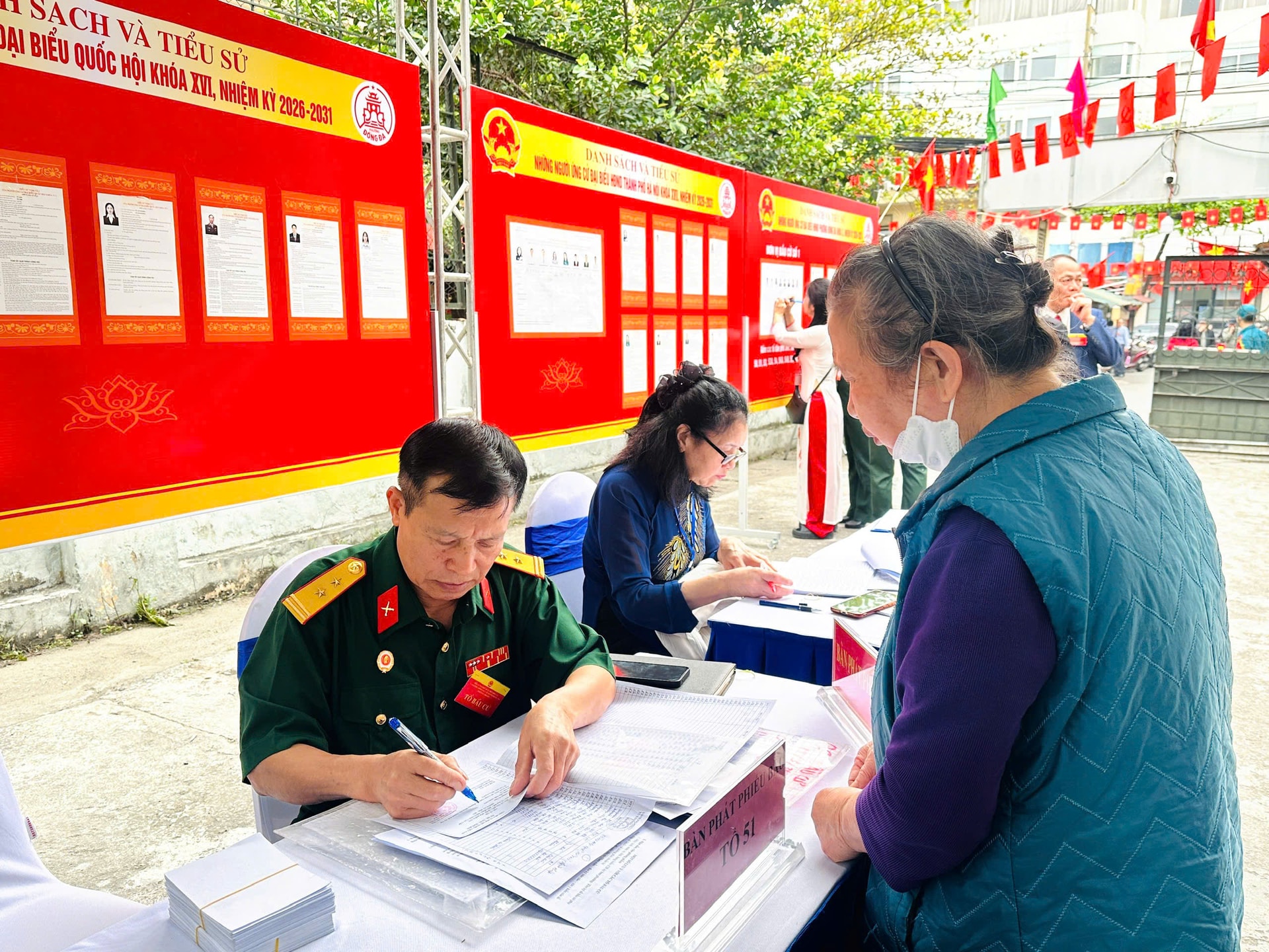 Đống Đa vận hành thử quy trình bầu cử- Ảnh 3.