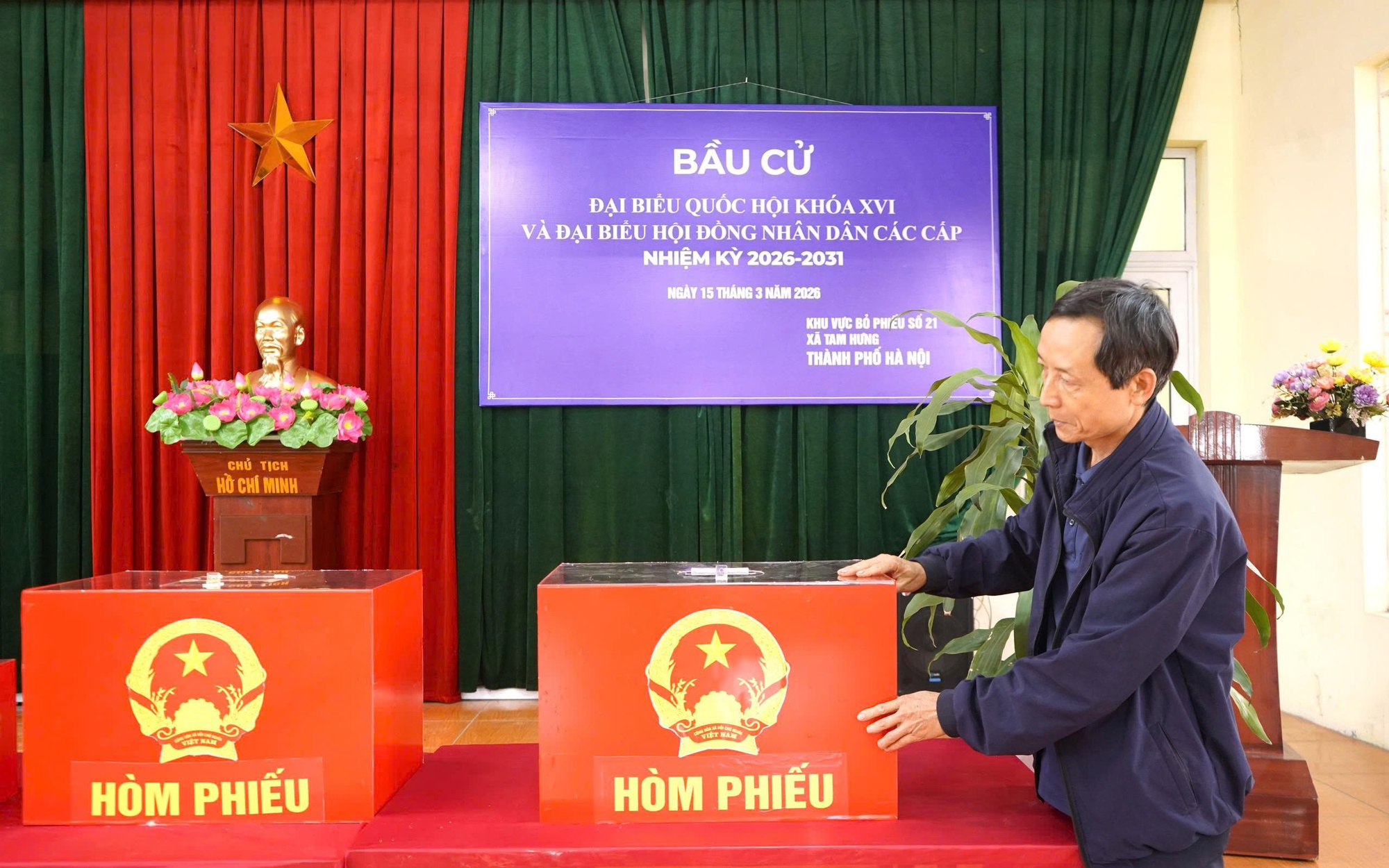 Tam Hưng sẵn sàng cho ngày hội bầu cử