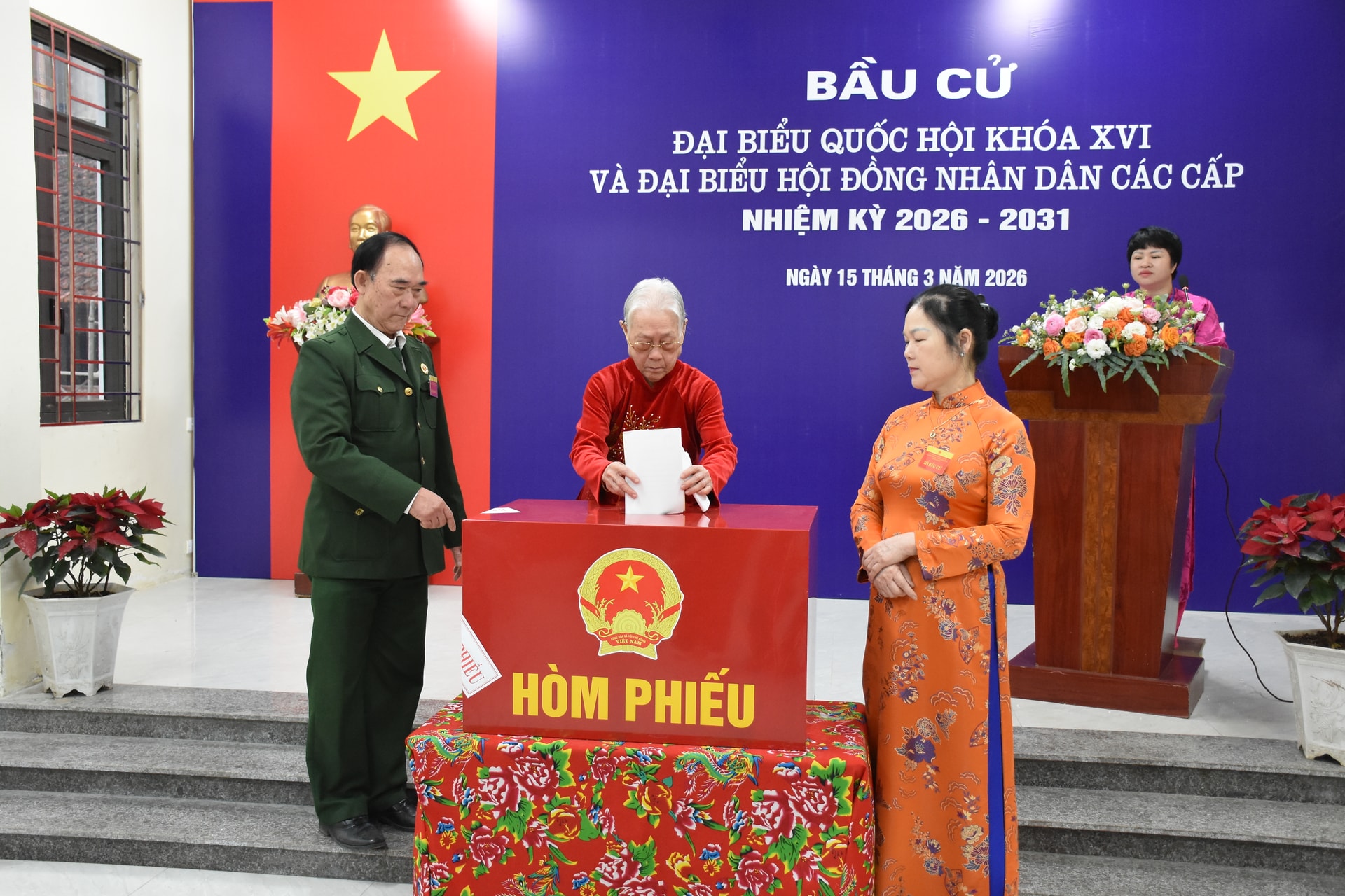 Toàn cảnh không khí bầu cử tại 126 xã, phường của Hà Nội- Ảnh 89.