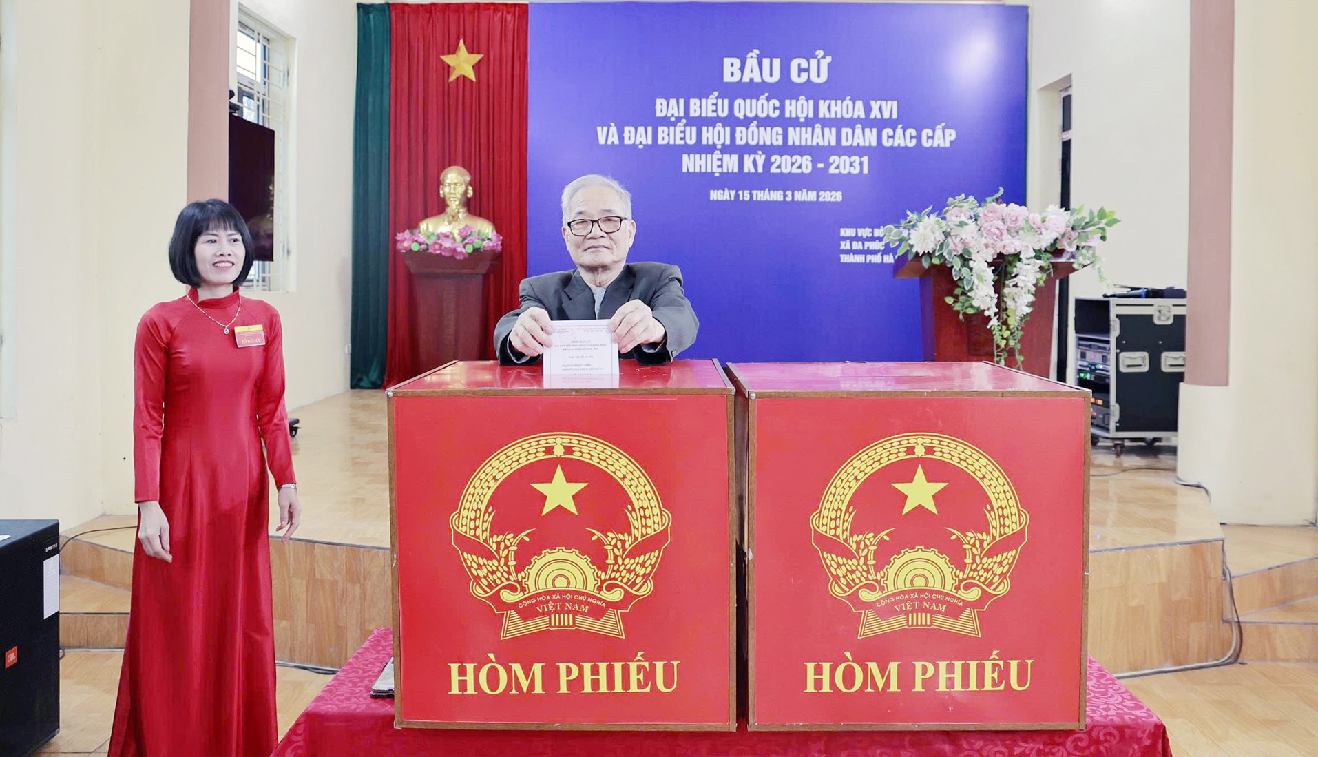 Toàn cảnh không khí bầu cử tại 126 xã, phường của Hà Nội- Ảnh 139.