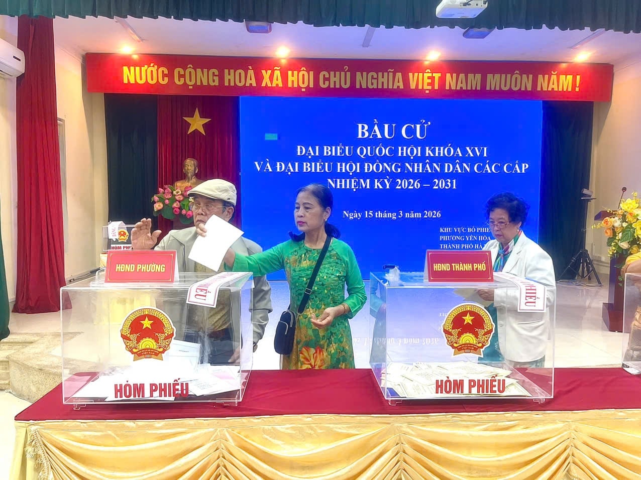 Toàn cảnh không khí bầu cử tại 126 xã, phường của Hà Nội- Ảnh 136.