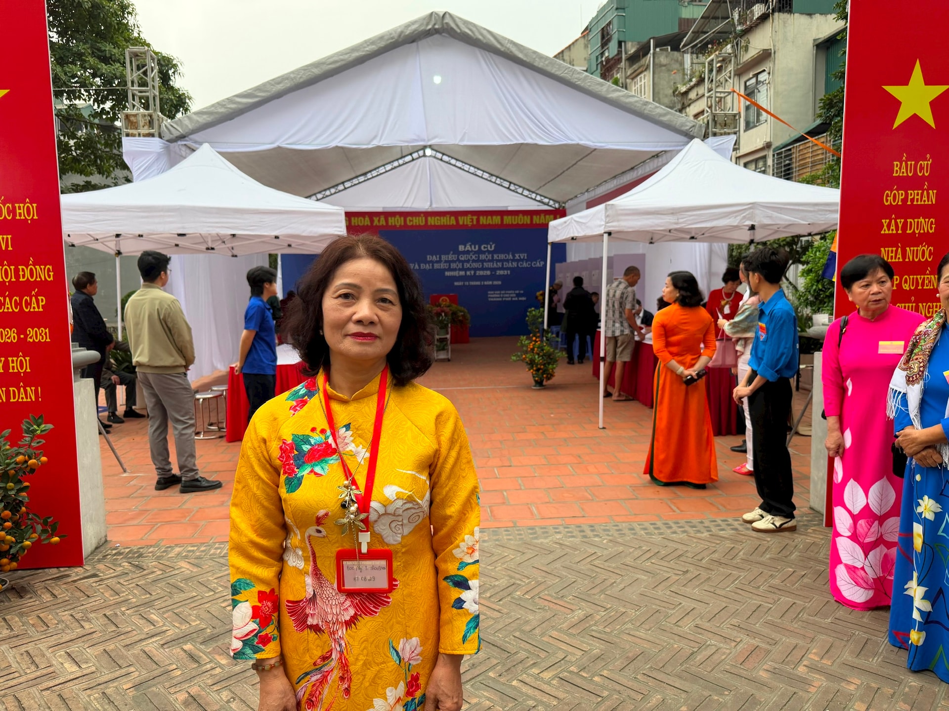 Tưng bừng Ngày hội non sông tại phường Ô Chợ Dừa- Ảnh 1.