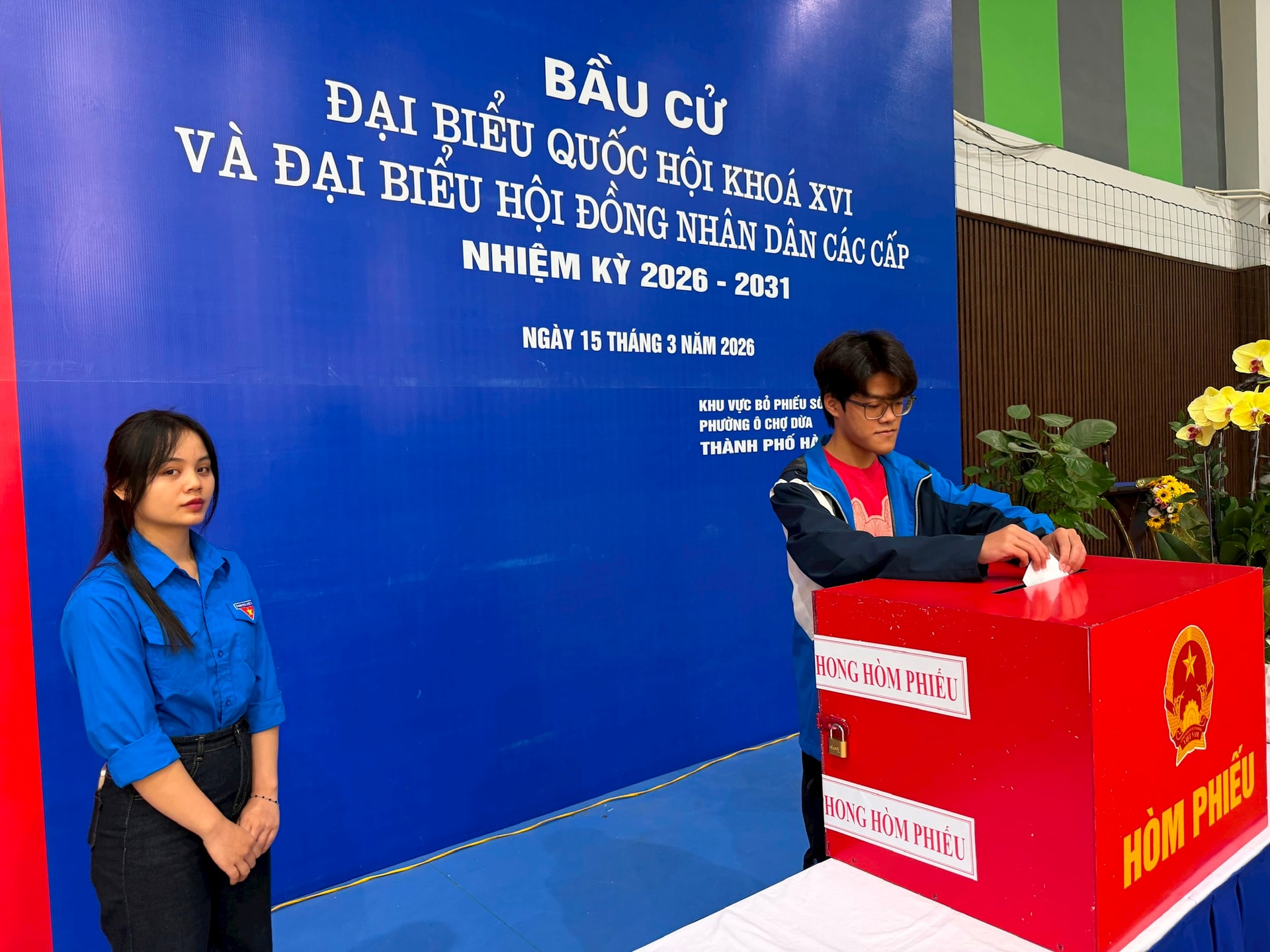 Tưng bừng Ngày hội non sông tại phường Ô Chợ Dừa- Ảnh 3.