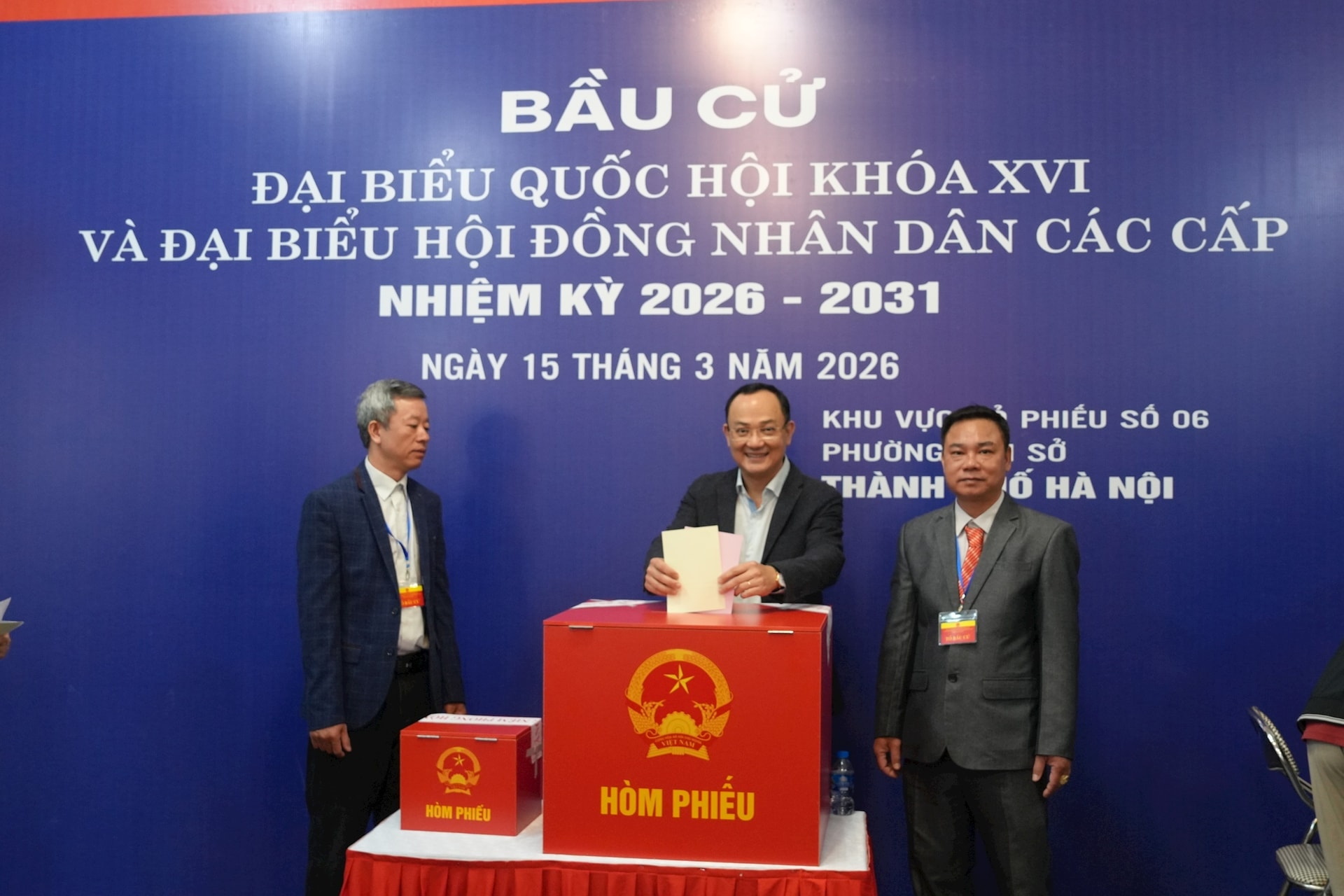 Toàn cảnh không khí bầu cử tại 126 xã, phường của Hà Nội- Ảnh 59.