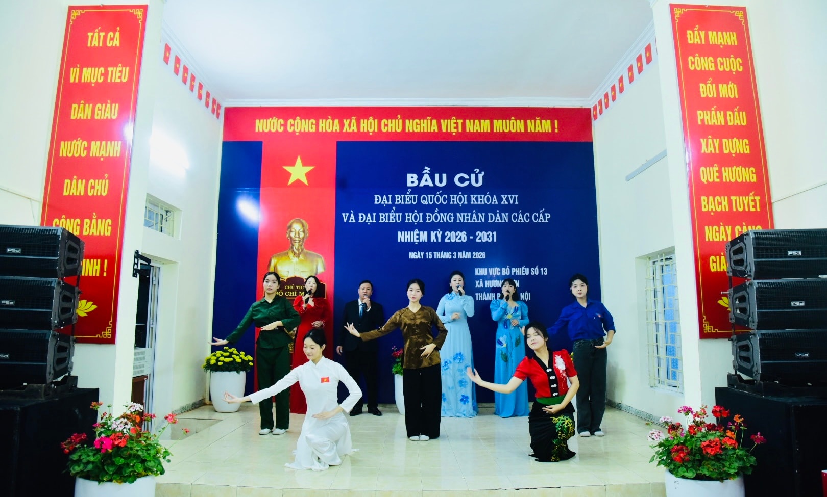 Toàn cảnh không khí bầu cử tại 126 xã, phường của Hà Nội- Ảnh 278.