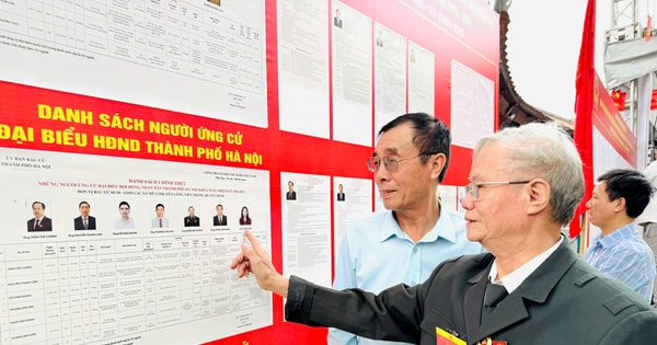 Khu vực bỏ phiếu số 29 xã Quang Minh sẵn sàng cho ngày hội bầu cử