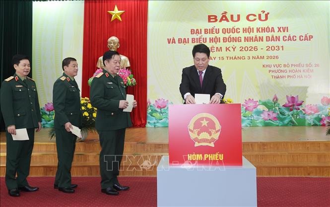 Toàn cảnh không khí bầu cử tại 126 xã, phường của Hà Nội- Ảnh 257.