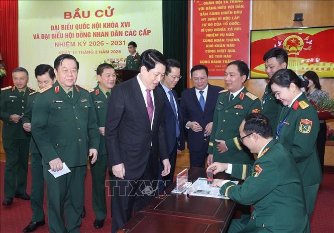 Toàn cảnh không khí bầu cử tại 126 xã, phường của Hà Nội- Ảnh 255.