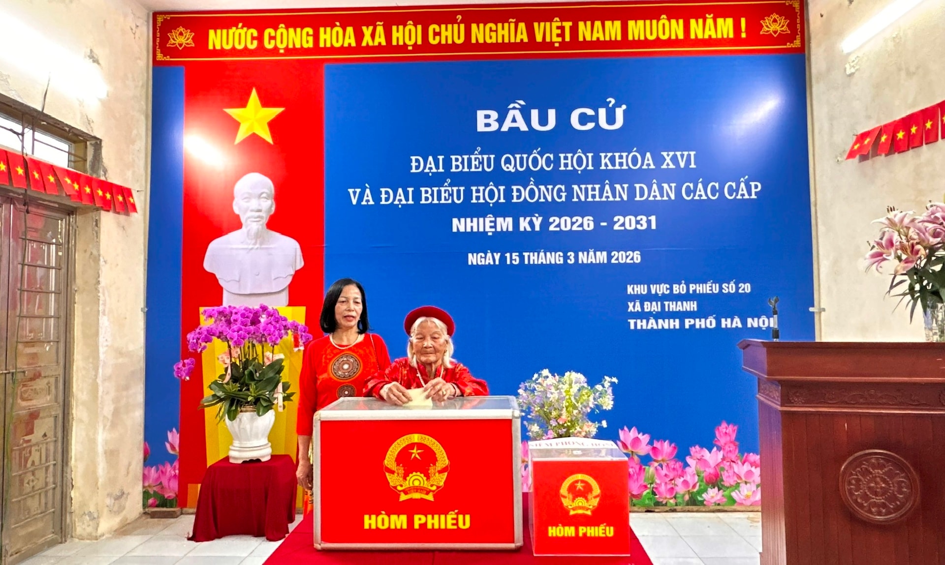 Toàn cảnh không khí bầu cử tại 126 xã, phường của Hà Nội- Ảnh 243.