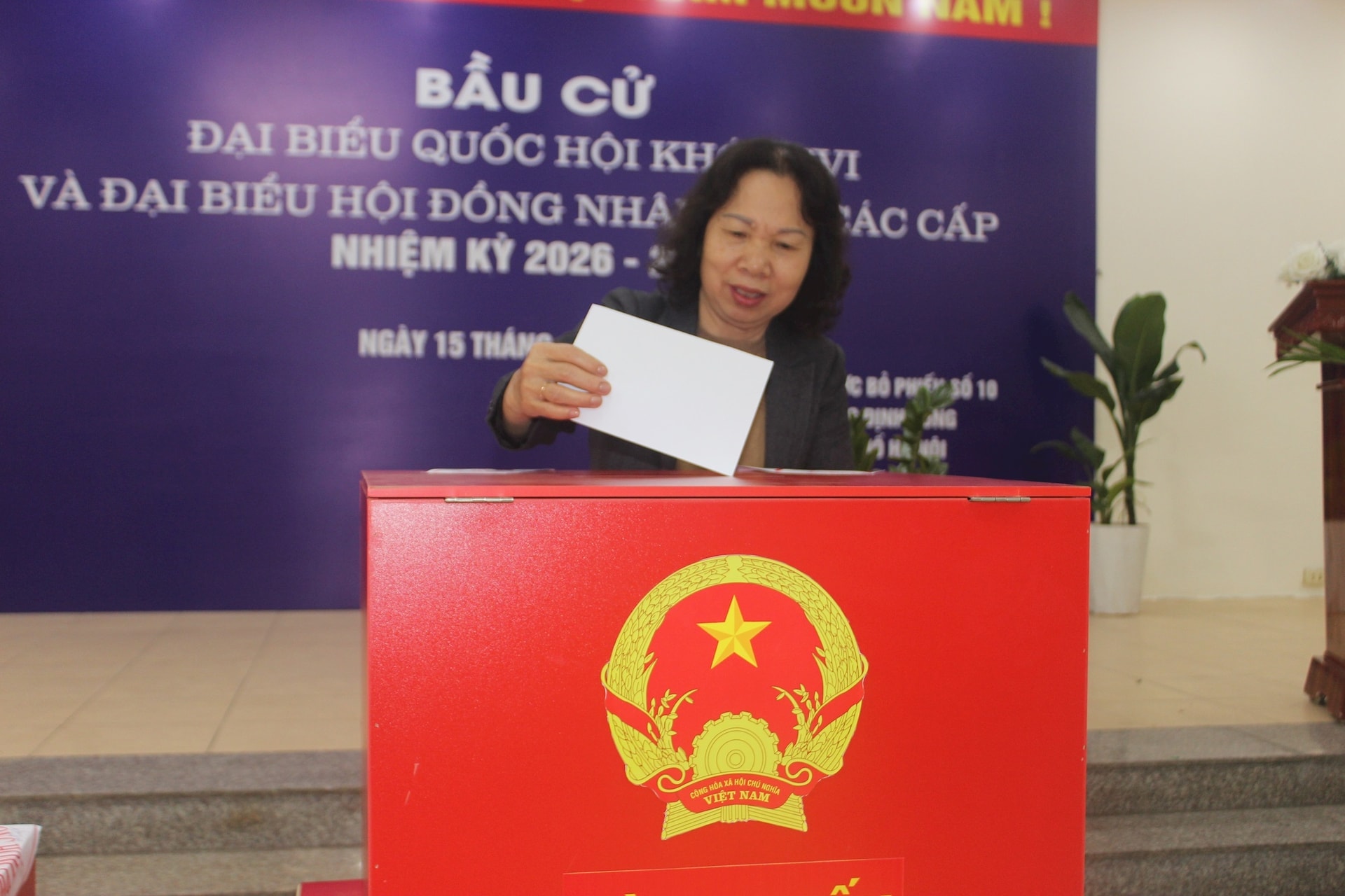 Toàn cảnh không khí bầu cử tại 126 xã, phường của Hà Nội- Ảnh 12.