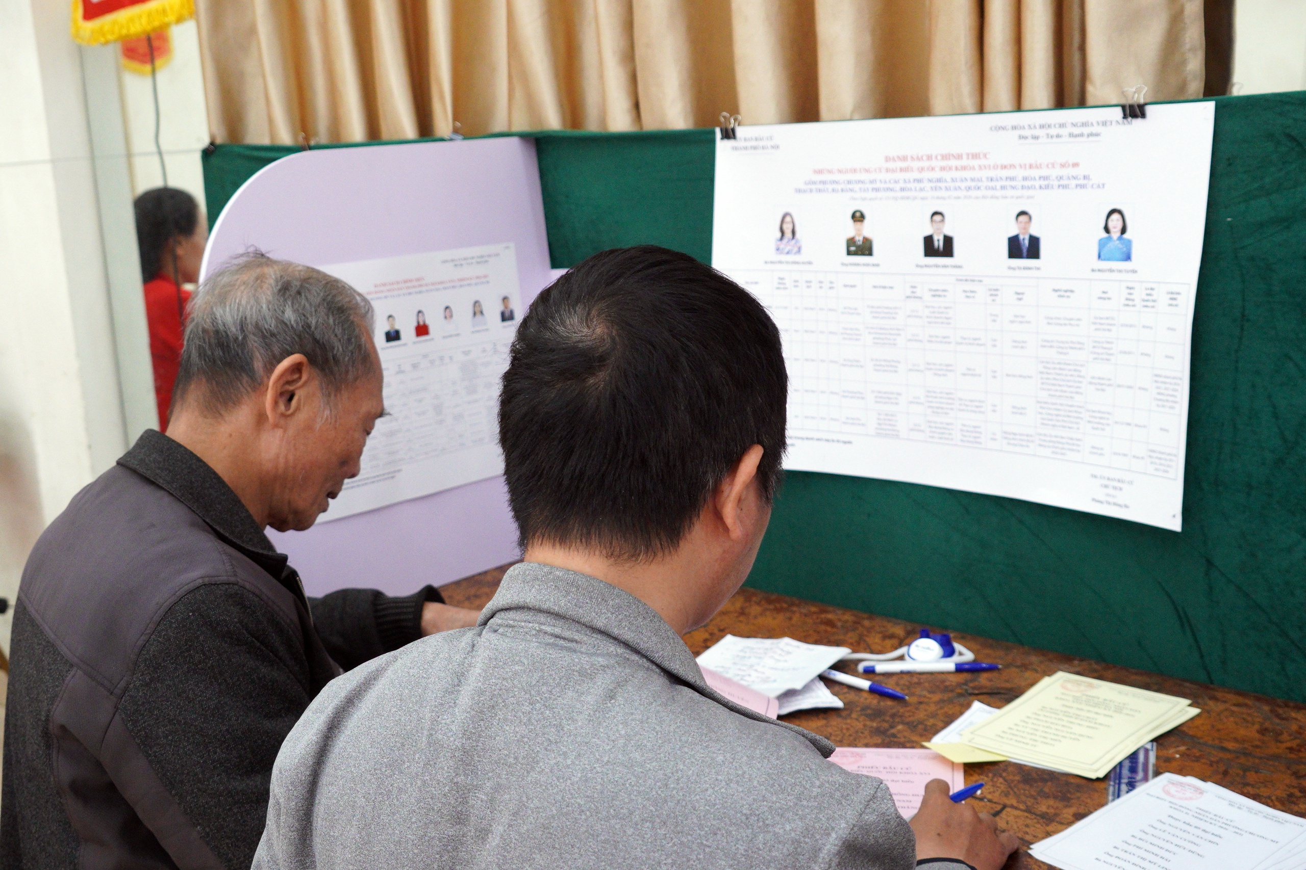 Cử tri phường Chương Mỹ hân hoan đi bầu cử đại biểu Quốc hội khóa XVI và đại biểu HĐND các cấp, nhiệm kỳ 2026 - 2031- Ảnh 24.