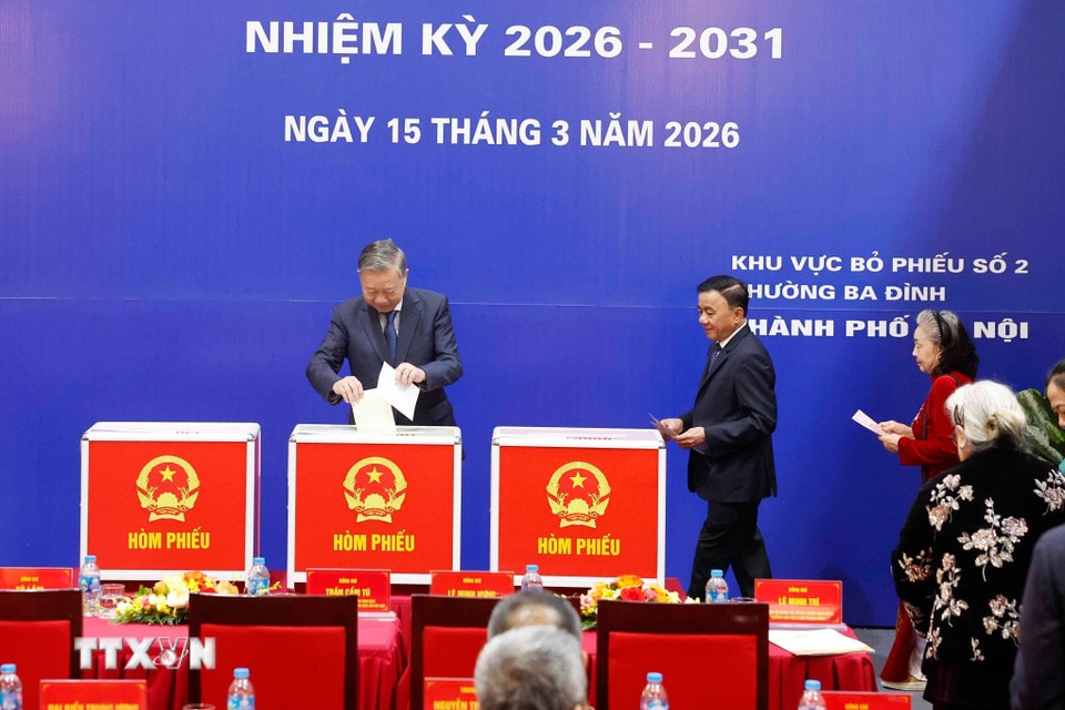 Toàn cảnh không khí bầu cử tại 126 xã, phường của Hà Nội- Ảnh 266.