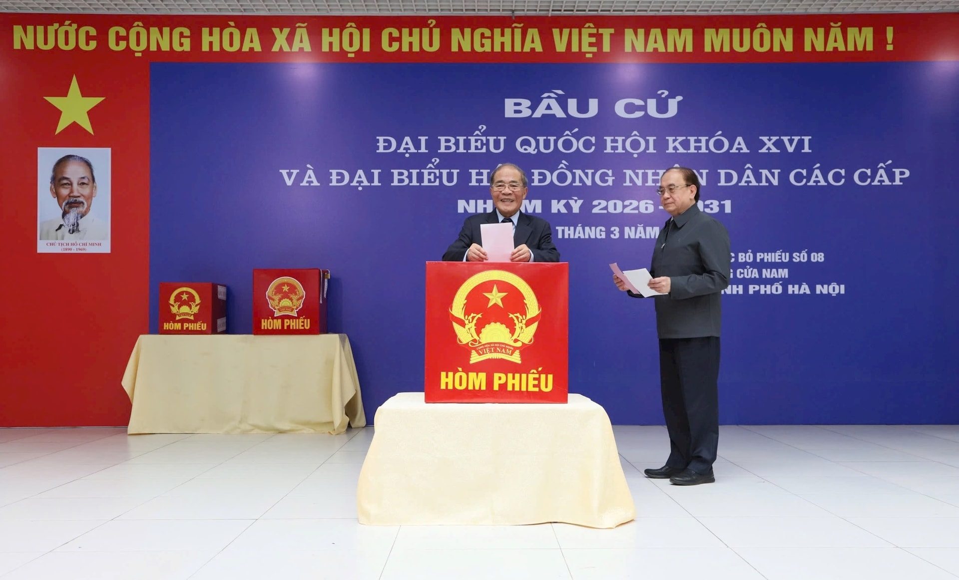 Toàn cảnh không khí bầu cử tại 126 xã, phường của Hà Nội- Ảnh 111.