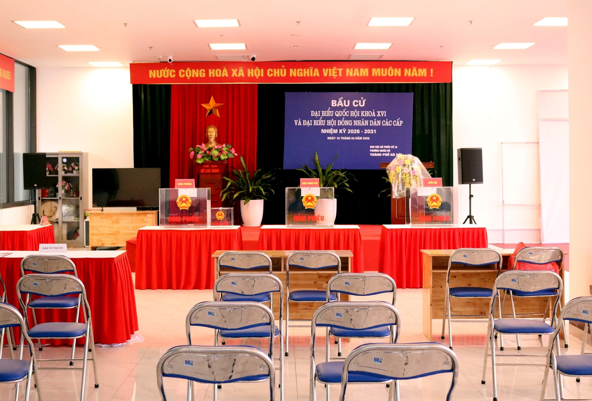 Phường Nghĩa Đô sẵn sàng cho ngày hội lớn- Ảnh 3.