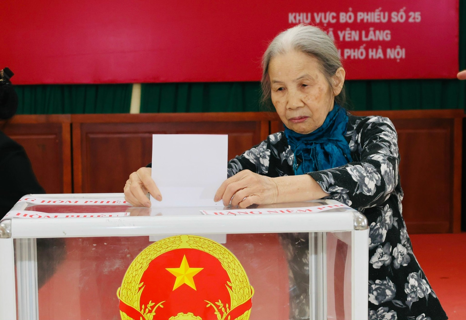 Toàn cảnh không khí bầu cử tại 126 xã, phường của Hà Nội- Ảnh 55.