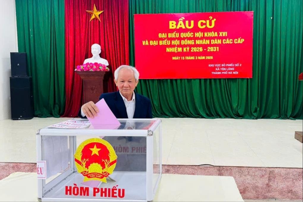 Toàn cảnh không khí bầu cử tại 126 xã, phường của Hà Nội- Ảnh 56.