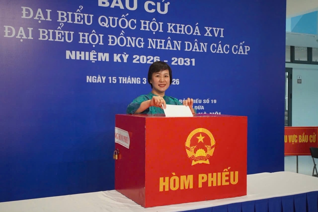 Toàn cảnh không khí bầu cử tại 126 xã, phường của Hà Nội- Ảnh 237.