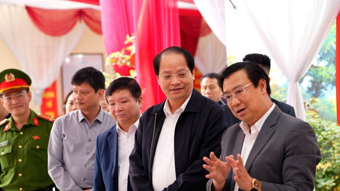 Đoàn giám sát số 06 của Ban Thường vụ Thành ủy kiểm tra công tác chuẩn bị bầu cử tại xã Hoài Đức- Ảnh 10.