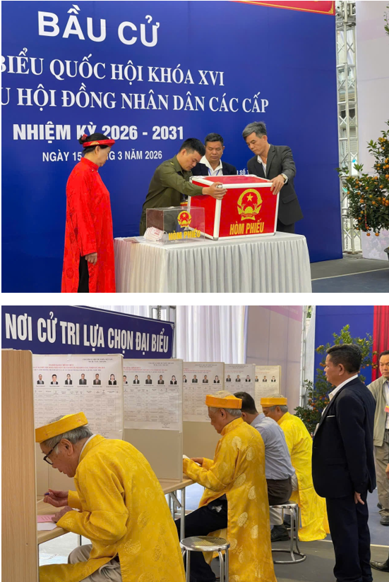 XÃ NGỌC HỒI TƯNG BỪNG TRONG NGÀY HỘI TOÀN DÂN ĐI BẦU CỬ- Ảnh 3.