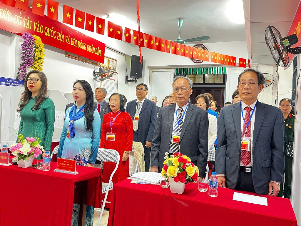 Đúng 6h30 sáng 15/3: Phường Phương Liệt đồng loạt khai mạc Ngày hội bầu cử toàn dân- Ảnh 2.