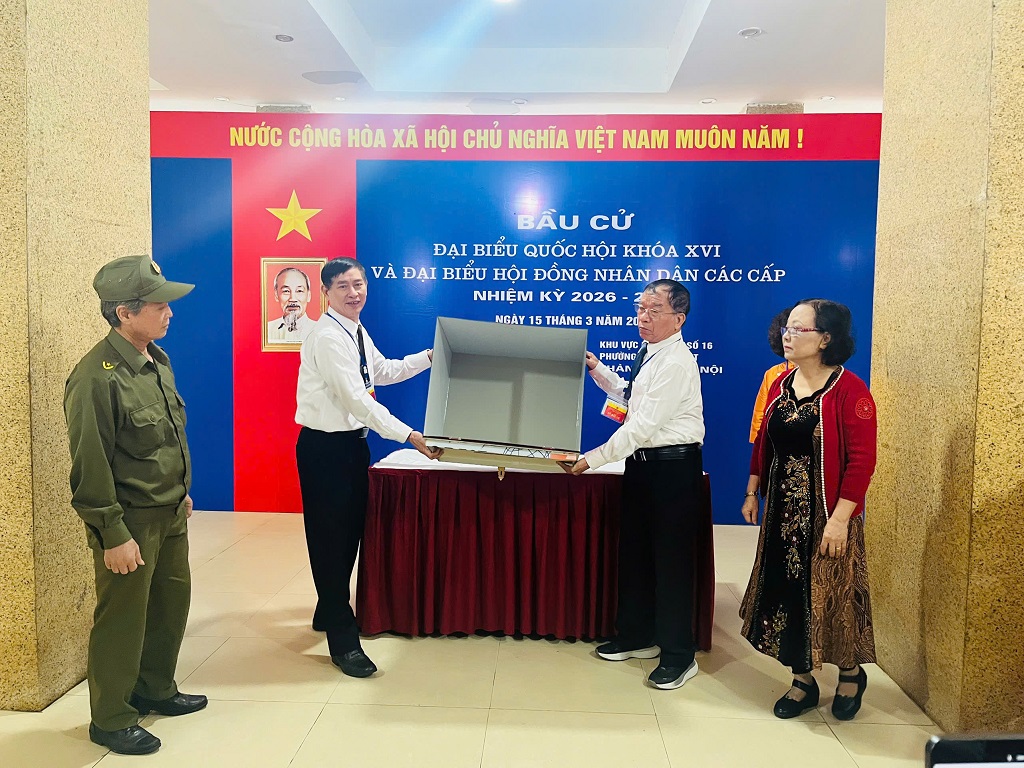 Đúng 6h30 sáng 15/3: Phường Phương Liệt đồng loạt khai mạc Ngày hội bầu cử toàn dân- Ảnh 5.