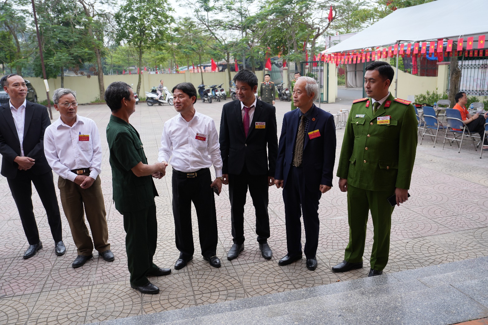 A group of men in suits  AI-generated content may be incorrect.