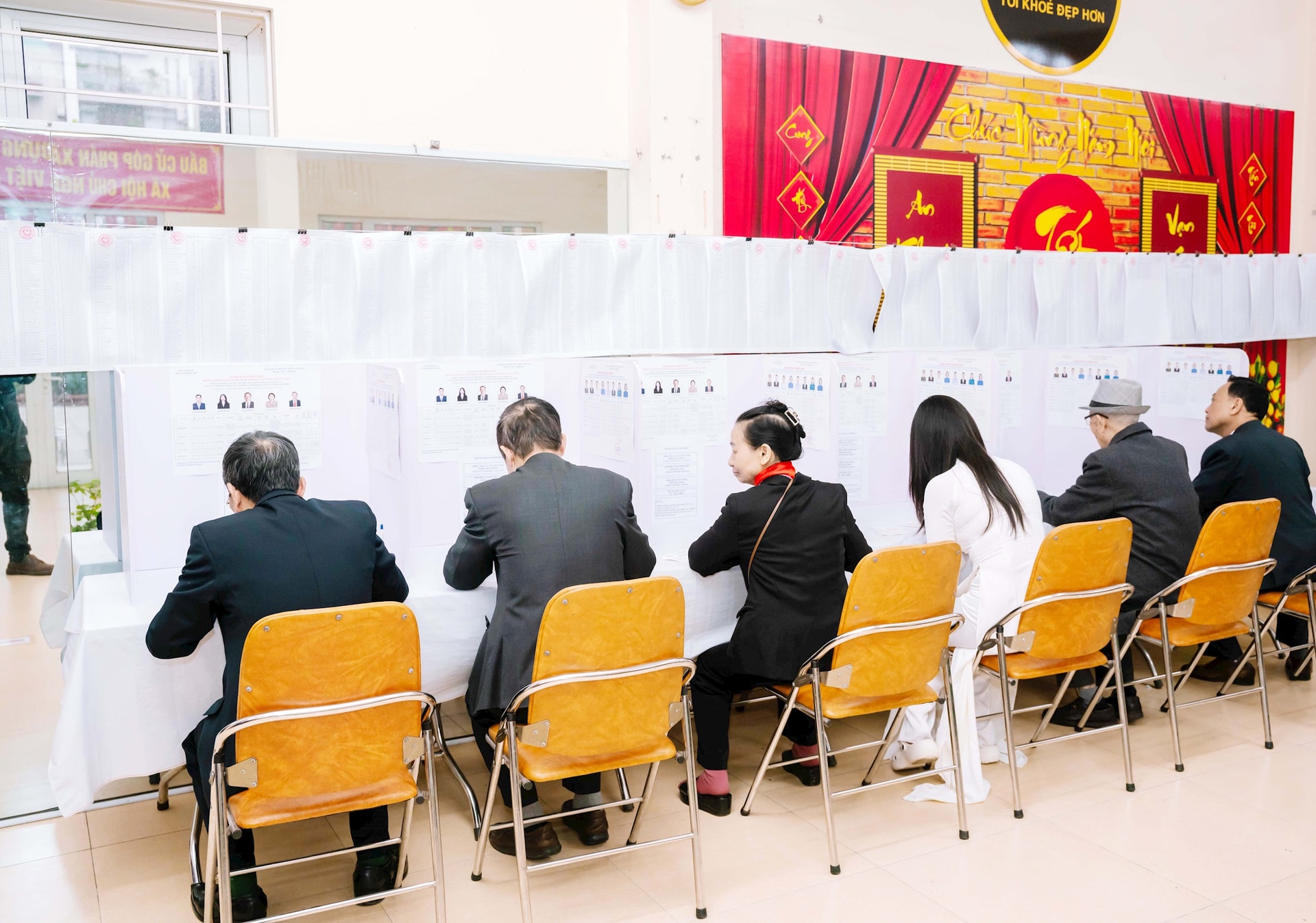 Toàn cảnh không khí bầu cử tại 126 xã, phường của Hà Nội- Ảnh 171.