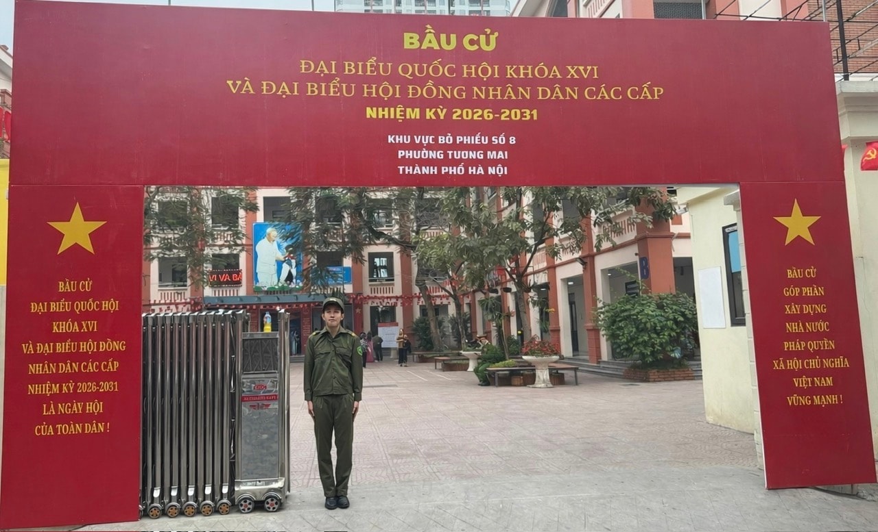 Phường Tương Mai: Cử tri nô nức tham gia Ngày hội non sông- Ảnh 1.