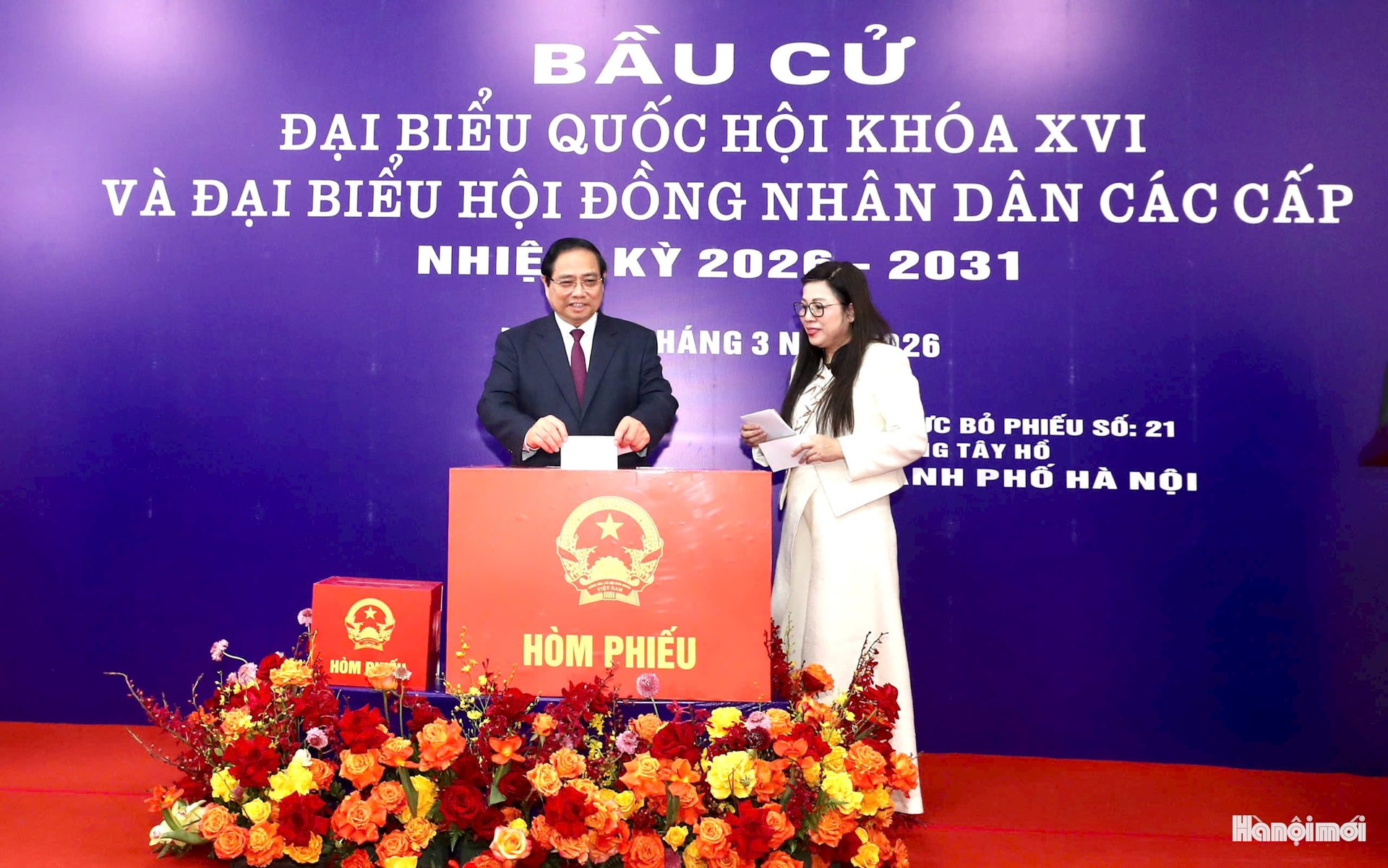 Toàn cảnh không khí bầu cử tại 126 xã, phường của Hà Nội- Ảnh 247.