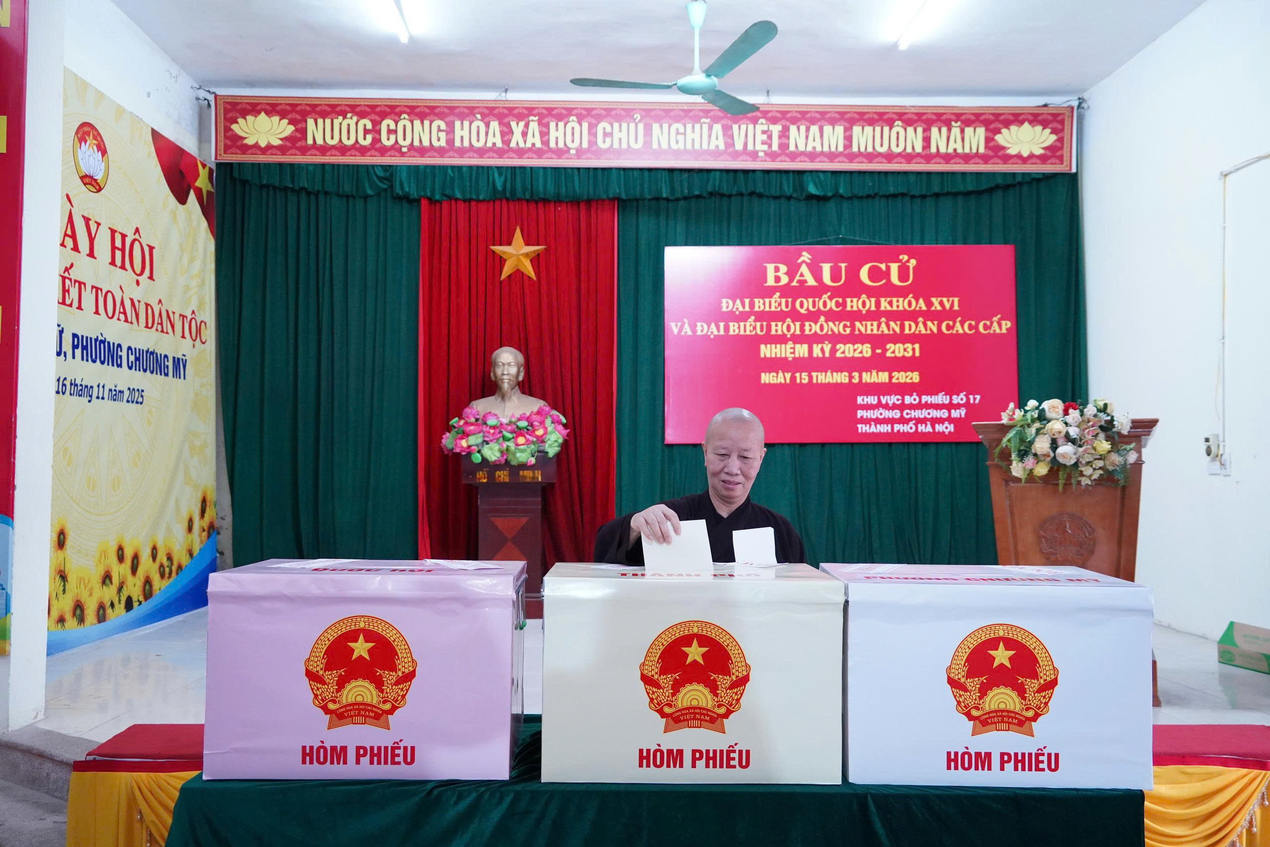 Cử tri phường Chương Mỹ hân hoan đi bầu cử đại biểu Quốc hội khóa XVI và đại biểu HĐND các cấp, nhiệm kỳ 2026 - 2031- Ảnh 5.