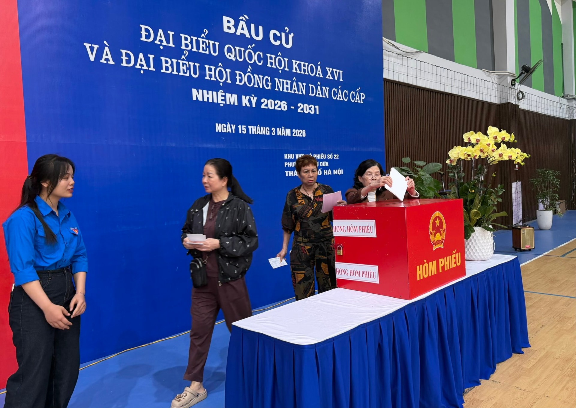 Tưng bừng Ngày hội non sông tại phường Ô Chợ Dừa- Ảnh 6.