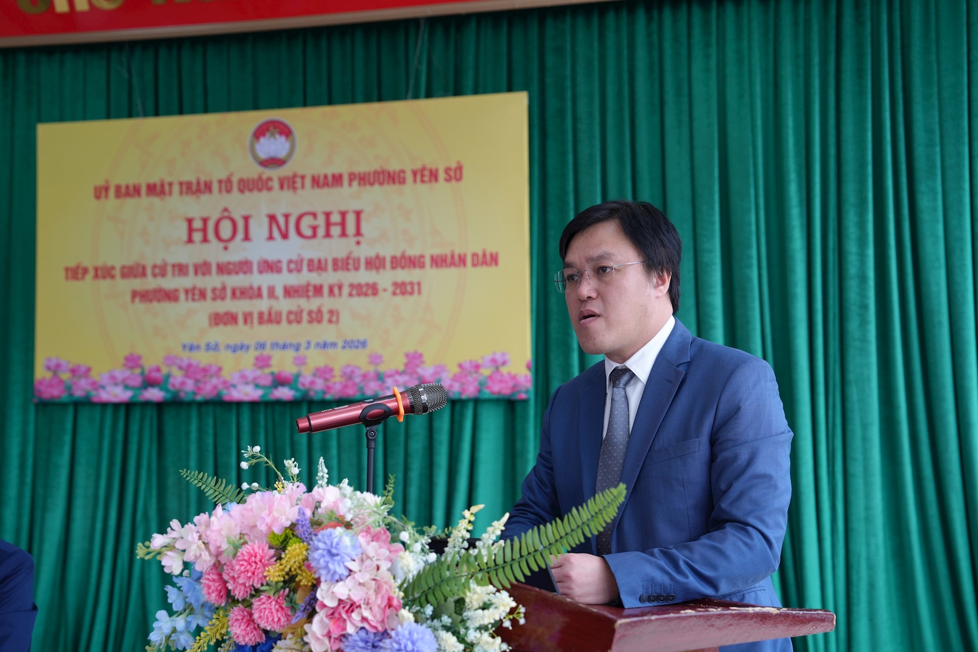 Phường Yên Sở có 6 khu vực bỏ phiếu- Ảnh 1.