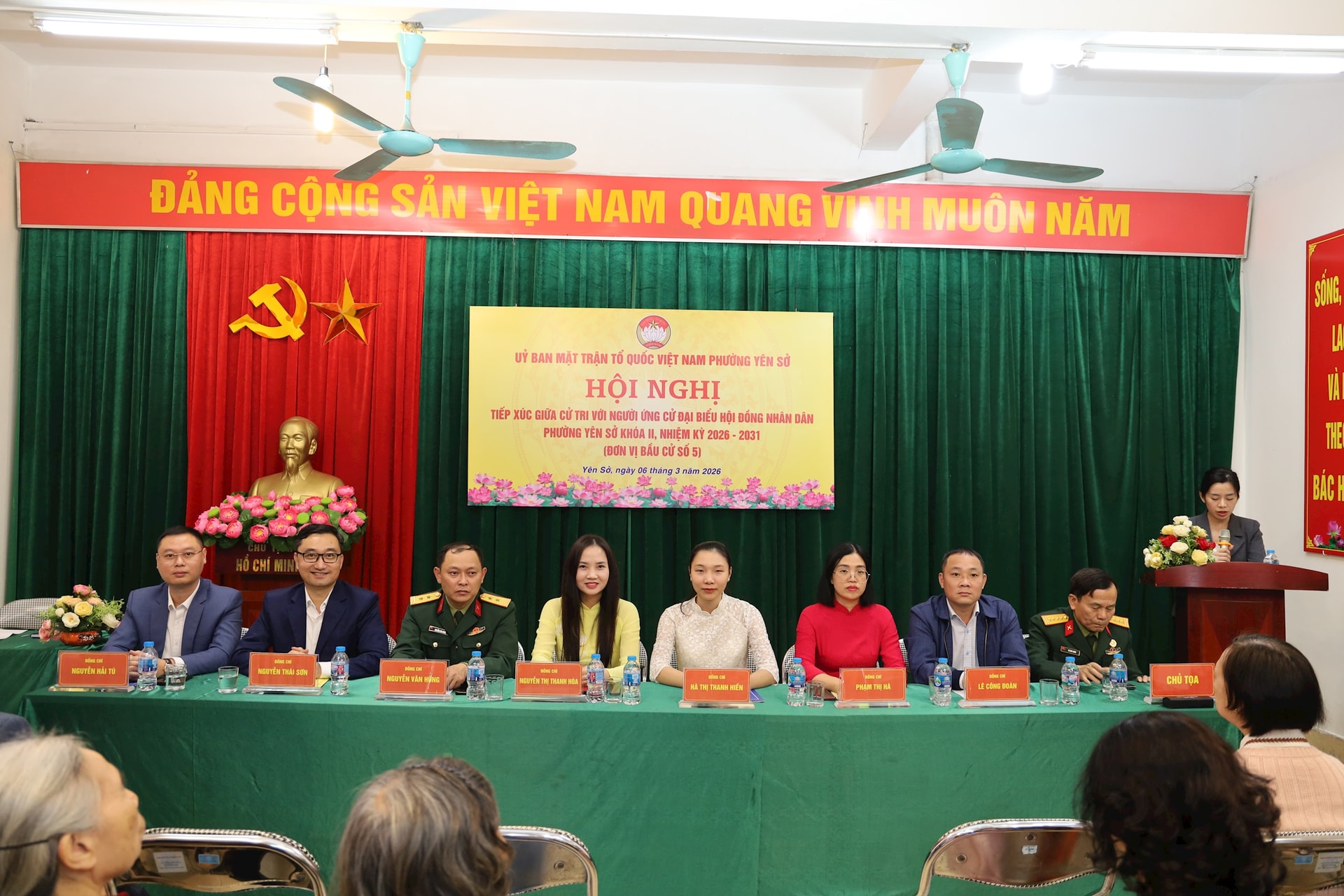 Phường Yên Sở có 6 khu vực bỏ phiếu- Ảnh 2.