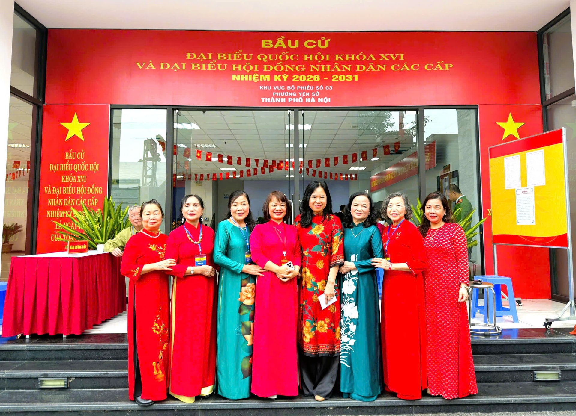 Phường Yên Sở hoàn thành bầu cử với 99,85% cử tri tham gia- Ảnh 3.