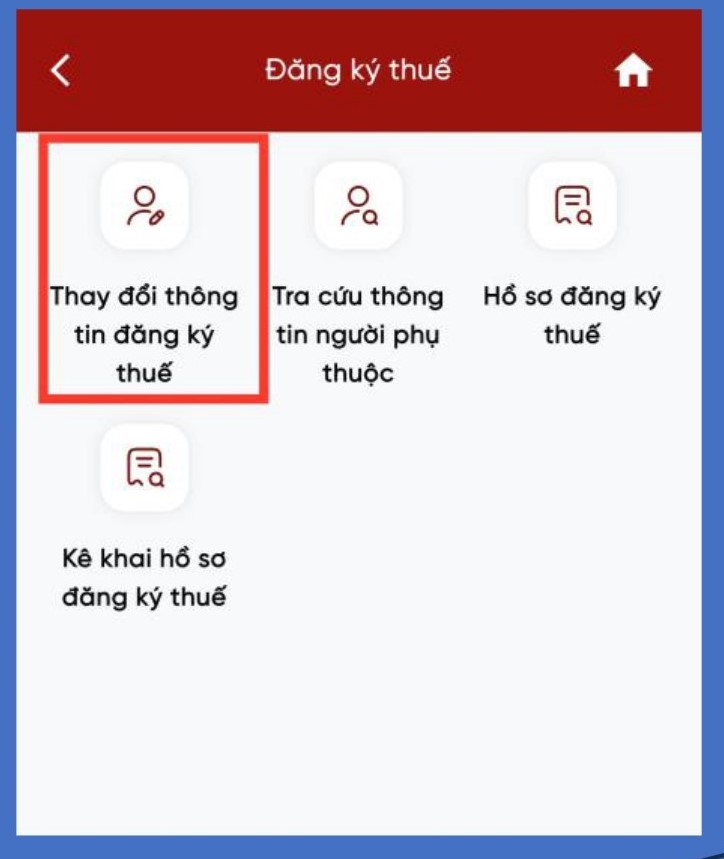 Hướng dẫn cập nhật thông tin đăng ký thuế trên Etax Mobile- Ảnh 2.