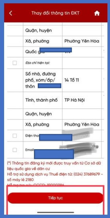 Hướng dẫn cập nhật thông tin đăng ký thuế trên Etax Mobile- Ảnh 4.