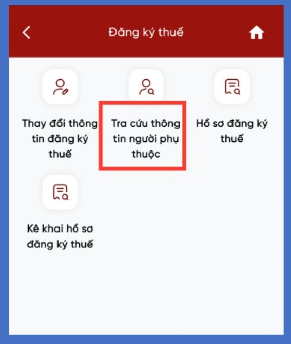 Hướng dẫn cập nhật thông tin người phụ thuộc trên Etax Mobile- Ảnh 2.